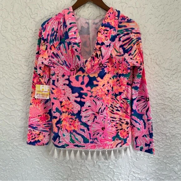 NWT Lilly Pulitzer Harmon Hoodie Small - Picture 6 of 9